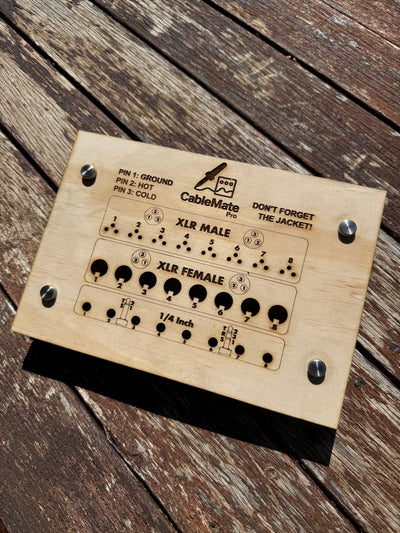 Introducing SolderMate Pro – soldering jigs for XLR and TRS cables.